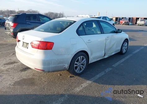 2014 Volkswagen Jetta 2.0L S из США, поврежденный, VIN 3VW2K7AJ6EM237094